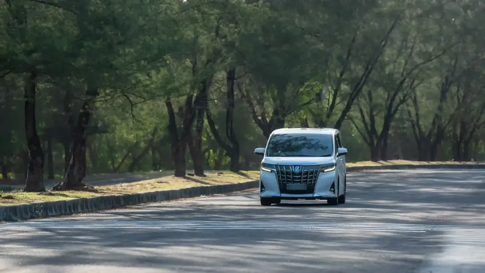 Chauffeured airport limousine