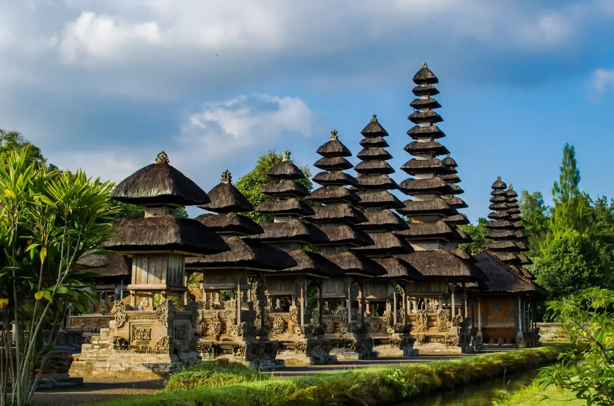 Pura Taman Ayun temple shrines, Bali